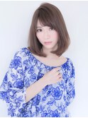 見惚れるとろみ感! 小顔も目力アップも叶える、大人可愛いロブ