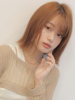 アグ ヘアー フォレスト 金沢駅西店(Agu hair forest) 《Agu hair》シンプル＆クリーンな切りっぱなしボブ