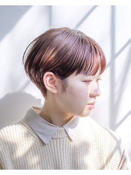 ルプラ ガーデン(le-pla garden) オレンジベージュ#ショート#ケアブリーチ#ダブルカラー#豊橋