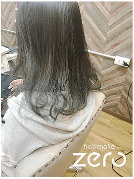 ヘアメイクゼロ 坂戸駅前店(hairmake zero) ダブルカラー グレイパール