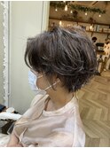 《tomi》ハンサムショート×ニュアンスパーマ