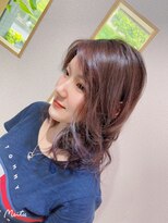 ヘアーパーチ(HAIR perch) ラベンダーブラウンアッシュ