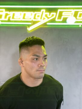 グリーディーフォックス 代々木(Greedy FOX) かき上げヘア/サイドパート/韓国マッシュ/フェードカット/代々木