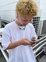 グリード ヘアー(GREED hair) ケアブリーチ＋パーマ