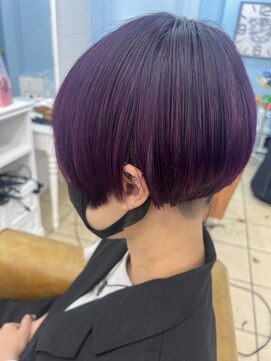 グラスペディア(graspedia) ヴァイオレットショートボブ