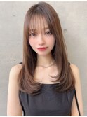 【Lond robin】伊藤ガク 髪質改善/ロング/ストレート/前髪