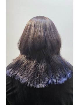 ココチヘアーサロン ブルーベリーカラー