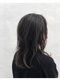暗髪Wカラー×レイヤースタイル