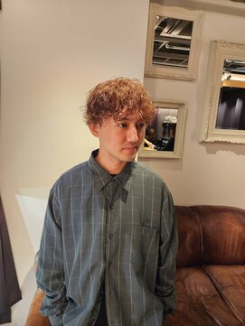 ブロック ジャポン(bloc japon) 海外風ベージュニュアンスパーマ