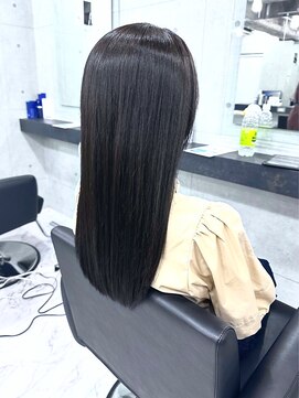 エンディアリング 東銀座(Endearing) 斜めバング/グレージュカラー/デザインカラー/眉毛/銀座/東銀座