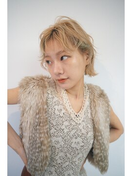 ネルケ 立川(nelke) フェイスレイヤーニュアンスボブ_ショートカット_20代30代