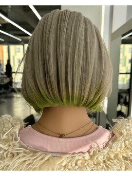 リノート バイ エゴル 名古屋(LINOET by ENGOL) 保存必須【海外風ハイトーンボブ】エンドカラー