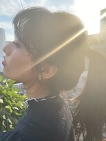 ソート(sot)&nbsp;結んだ時に可愛いお顔まわりcut！[横浜/横浜駅/髪質改善/韓国]