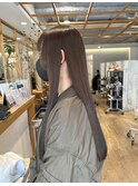 ミルクティーベージュダブルカラーインナーカラーケアブリーチ