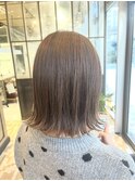 【Lolonois 森ノ宮店】透明感アッシュベージュカラー