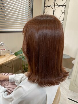 ミニョン(& mignon) オレンジベージュ