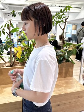 オーシャン(Ocean) ［Ocean Hair&Life 水田］夏のミニボブ/ボブ/切りっぱなしボブ