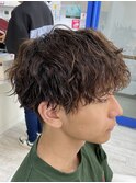 スパイラルパーマ