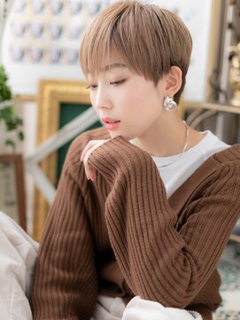 カバーヘア ブリス 志木南口駅前店(COVER HAIR bliss) 小顔マッシュショート外国人風インナーカラーh3志木20代30代40代