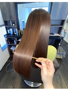 アールサロンプラスキャスパ 自由が丘(Rrsalon+CASPA) 《髪質改善》R.HASエクソソーム水素トリートメント＋カラー