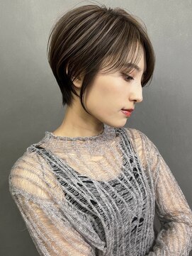 ラベル 渋谷(LAVEL) 大人ショートヘア/ハイライトカラー/イルミナカラー[渋谷]