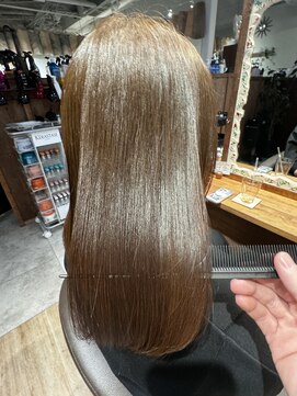 ポット バイ クレドガーデン 大宮東口店(pote by CRED GARDEN) 艶カラーと髪質改善トリートメント透明感カラーと髪質改善が評判