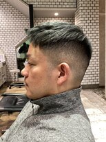 ステレオ ヘアデザイン 安城店(STEREO HAIR DESIGN) フェード×アッシュカラー（5月）