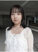 レディース アプリコットオレンジ/ウェーブショート［新潟］