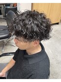 【men's】細かすぎない大人っぽいツイストパーマ
