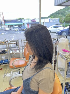 ヘアーアクト(hair act) ふんわり柔らかストレート