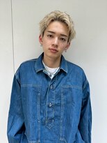 ヒュー 広島(HEW)&nbsp;マッシュウルフ/短髪黒髪/ツーブロック/刈り上げ/センターパート