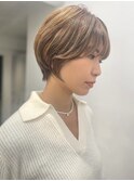 Lomalia青山/ケアカラーベージュショートヘア