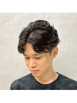 サームマン 人形町(SARM MAN)&nbsp;前髪に「分け目」を仕込む◎カルマパーマ/韓国