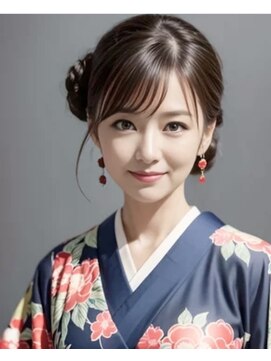 エーティーヘアコレクション 自由が丘(AT.hair collection) 着物ヘアセット