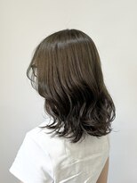 アヤラ オーガニックアンドスパ 東船橋店(AYALA) 【江添茉友】カーキアッシュ/アッシュカラー/セミロング