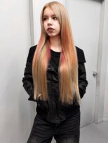 ヴァーディ オモテサンドウ(Vardy omotesando)&nbsp;design/デザインカラー ピンク アヴィリル 海外ヘア