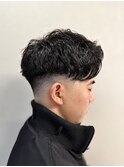 ツーブロック　フェード　ローフェード【ebisu】