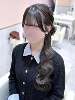 ヘアセット アリエス 池袋駅東口店(Aries) サイドポニーおたんご