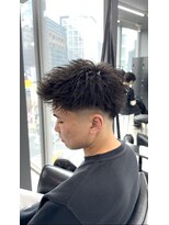 REEED 渋谷店　メンズ縮毛矯正/ニュアンスパーマ【リード】【4/3 NEW OPEN（予定）】&nbsp;MEN’S HAIR/緩めショートツイスパ