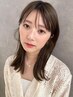 人気No.1☆ 艶と柔らかさあふれる 髪質改善カラー+カット¥16390→¥9900