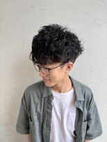 ジュエ ヘアー デザイン(Jue hair design)&nbsp;ラフウェーブマッシュ/シャドウパーマ/無造作/20代/知立