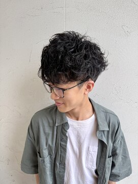 ジュエ ヘアー デザイン(Jue hair design) ラフウェーブマッシュ/シャドウパーマ/無造作/20代/知立