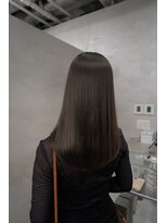 ネイヴィル 銀座(navile)&nbsp;ダークグレージュ×酸性ストレート