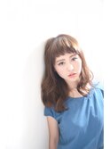【Vicke渋谷】短めバングフレンチガーリーウェーブ