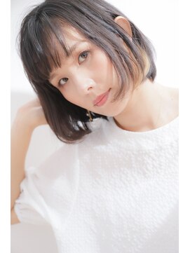 ヴァンカウンシル 新札幌店(VAN COUNCIL) 20代/30代/40代/ポイントカラー/小顔/オン眉/ラウンドボブ