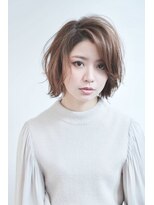 クロワ(croix)&nbsp;【croix】アッシュカラー×ルーズボブ　イルミナカラー