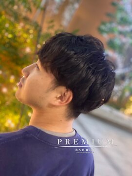 プレミアムバーバー 目黒店(PREMIUM BARBER produce by HIRO GINZA) ゆるふわパーマ