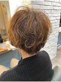 ふんわりパーマショート