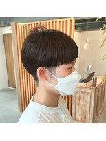 アクセヘアー 町田(acce hair) 刈り上げマッシュショート