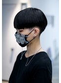 【モードヘア】マニッシュなマッシュショート